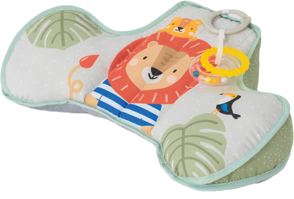 Perna de joaca pentru jocul pe burtica, Taf Toys, Textil, 25.4 x 42 cm, Multicolor