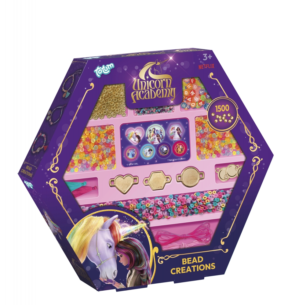 Trusă creativă, Totum, Academia de unicorni, bijuterii DIY