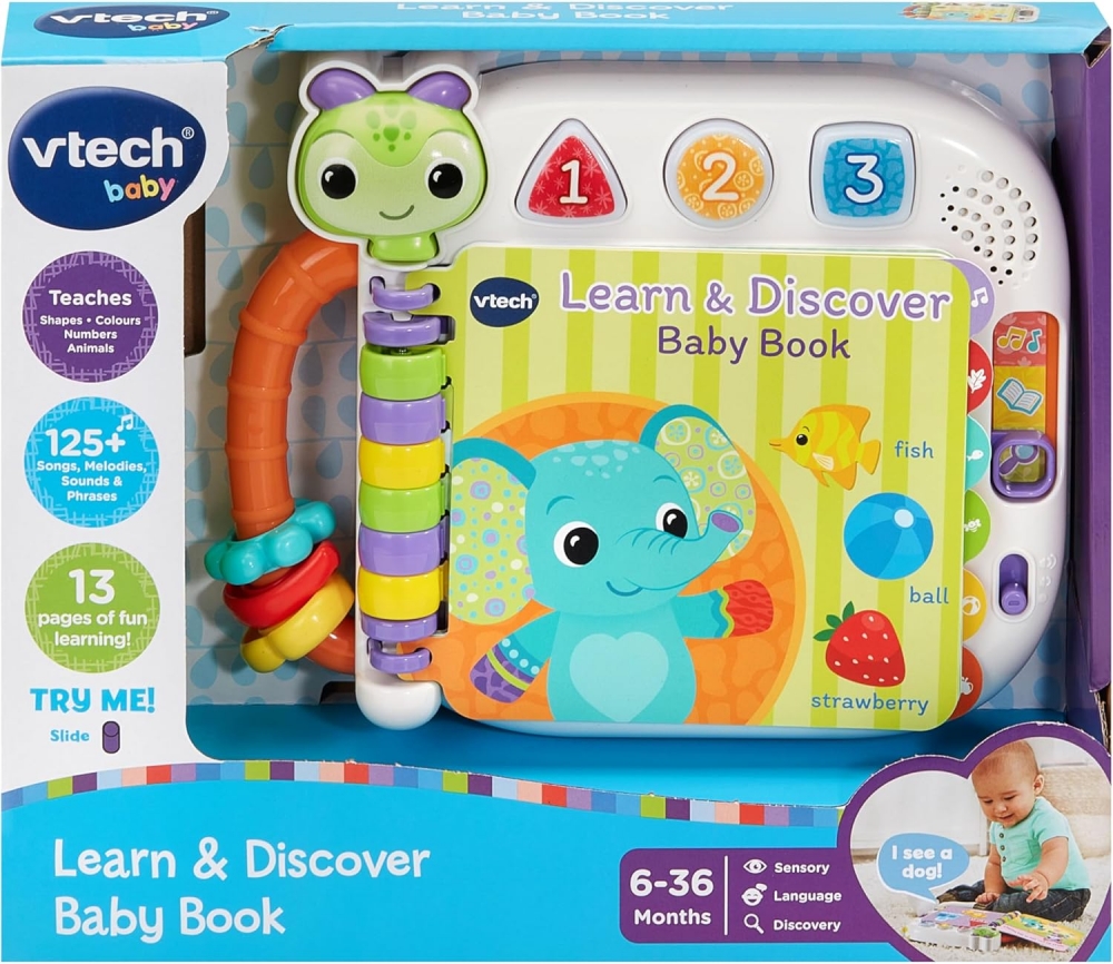 Jucarie interactiva, Vtech, carte educativa pentru bebelusi