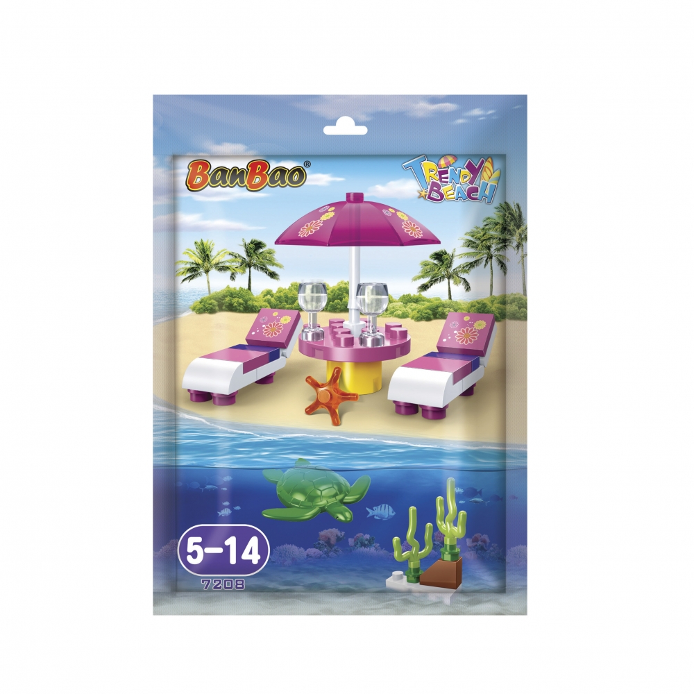 Mini Constructor, Ban Bao, Plaja, 34 de piese
