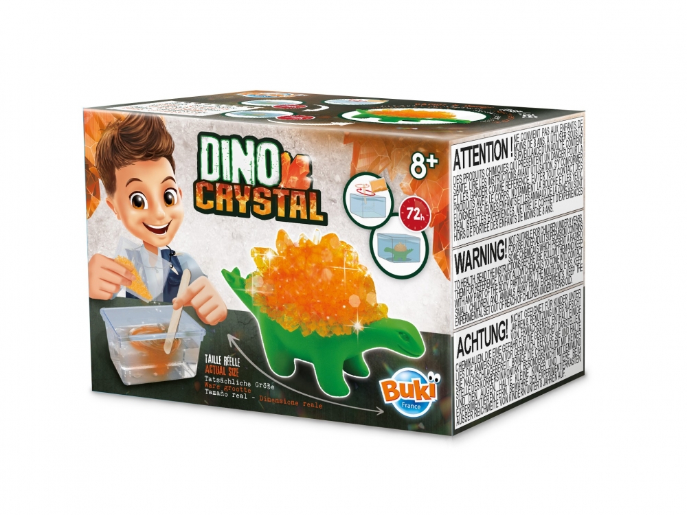 Set creativ, Buki France, Dinozaur de cristal, 7 piese