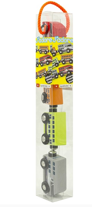 Tren intr-un tub, J′ adore, Tren cu sageti, 4 bucati