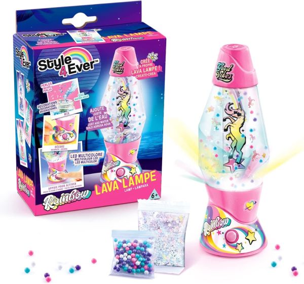 Kit Creativ, Jucării Canal, DIY, Mini Lampă Lavă