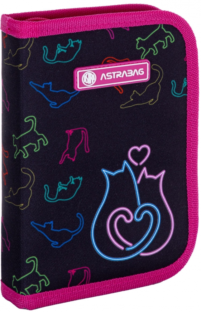 Penar cu accesorii, Astra, Dragoste de pisica, 20 x 14 x 3.5 cm