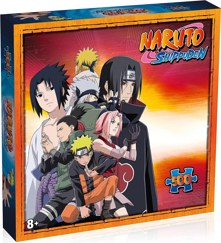 Puzzle, Winning Moves, Naruto, 500 piese