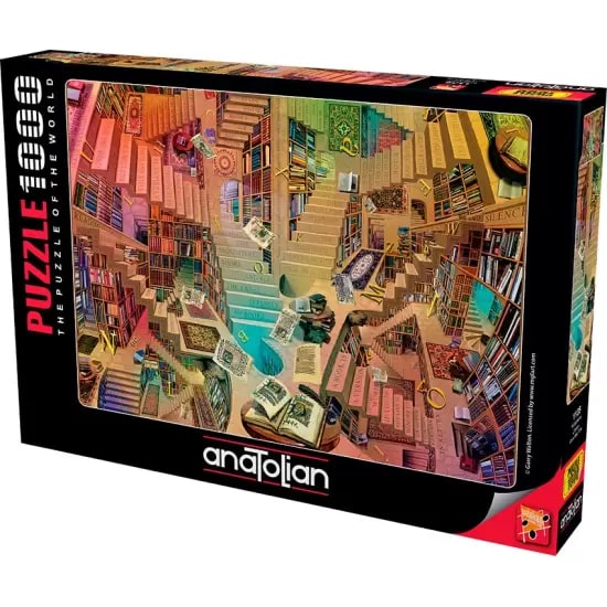 Puzzle, Anatolian, Biblioteca, 1000 piese 