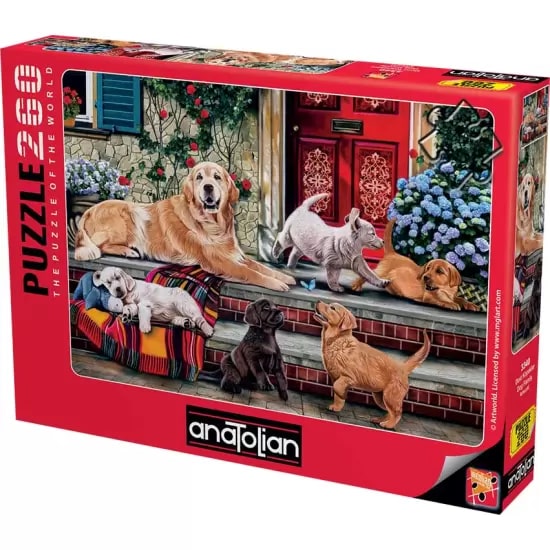 Puzzle, Anatolian, O familie de caini, 260 piese