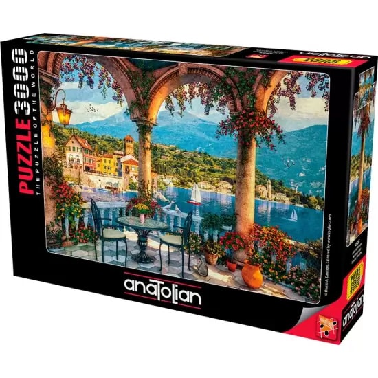 Puzzle, Anatolian, Peisaj mediteranean, 3000 piese