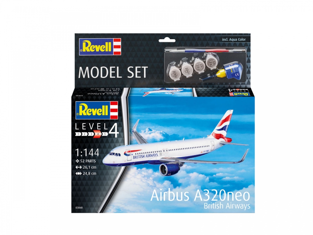 Set model Revell avion Airbus A320 neo 
