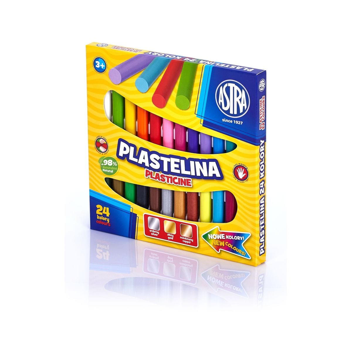 Plastilina 24 culori Astra