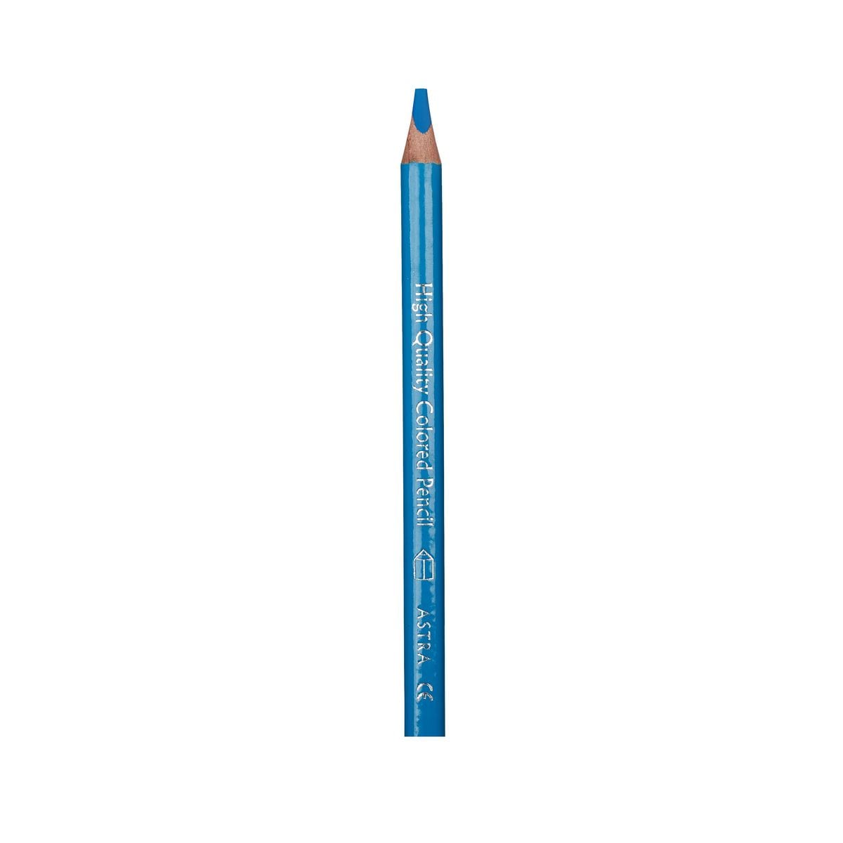 Colored pencil, Astra, Light blue