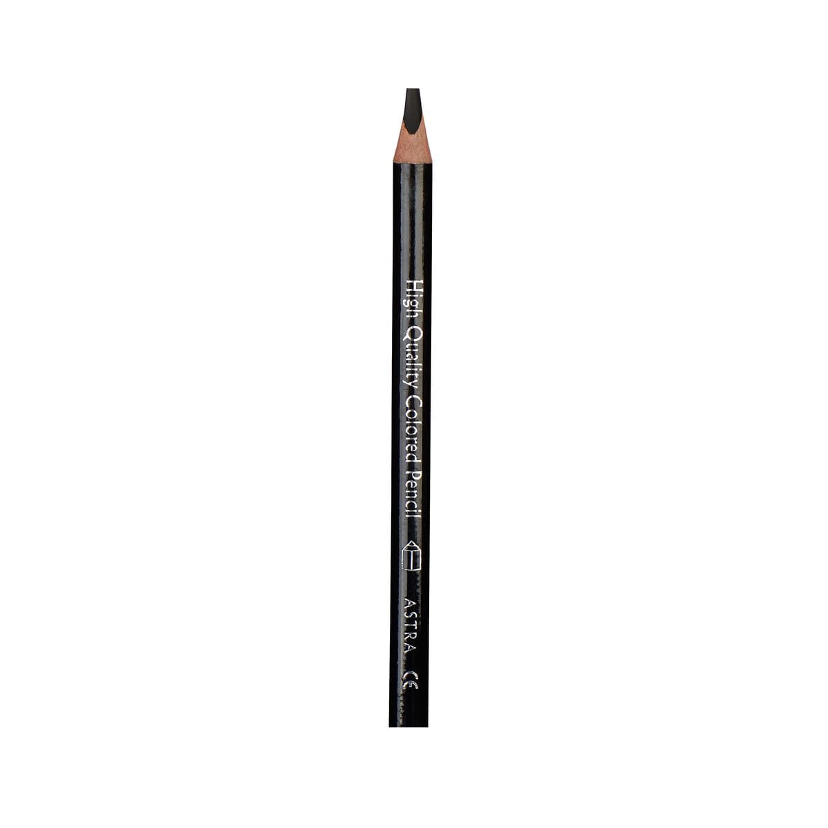 Creion colorat, Astra, Negru