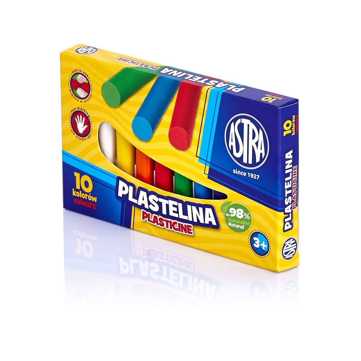Set de plastilină, Astra, 10 culori