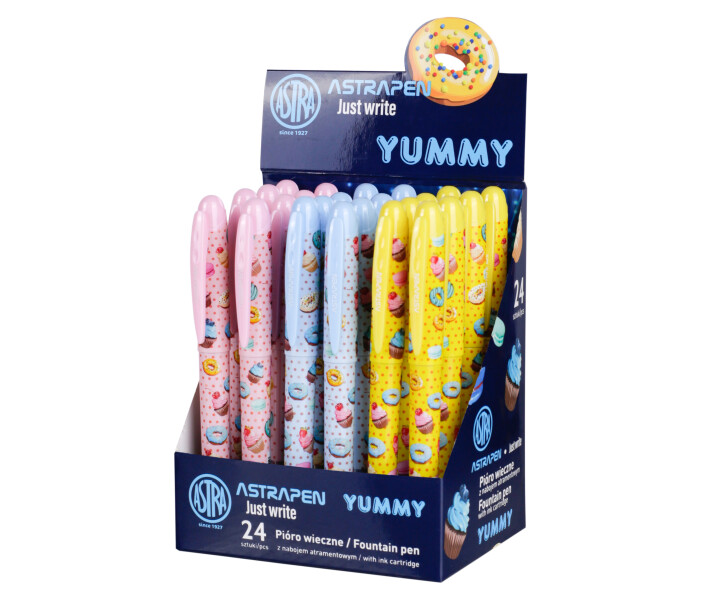 Писалка, Astra, Yummy, Синя