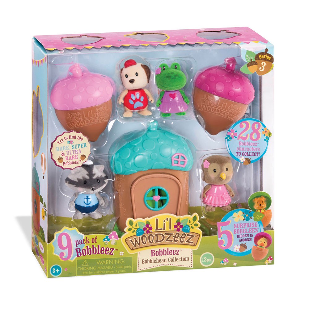 Playset, Battat, Li′l Woodzeez, Figure Set with House