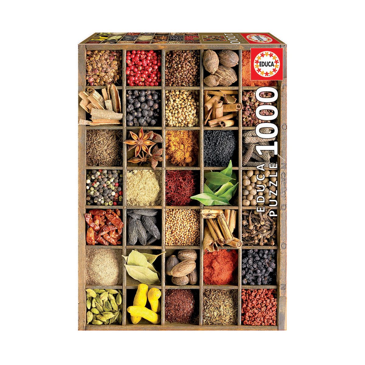Puzzle Educa, Spices, 1000 piese