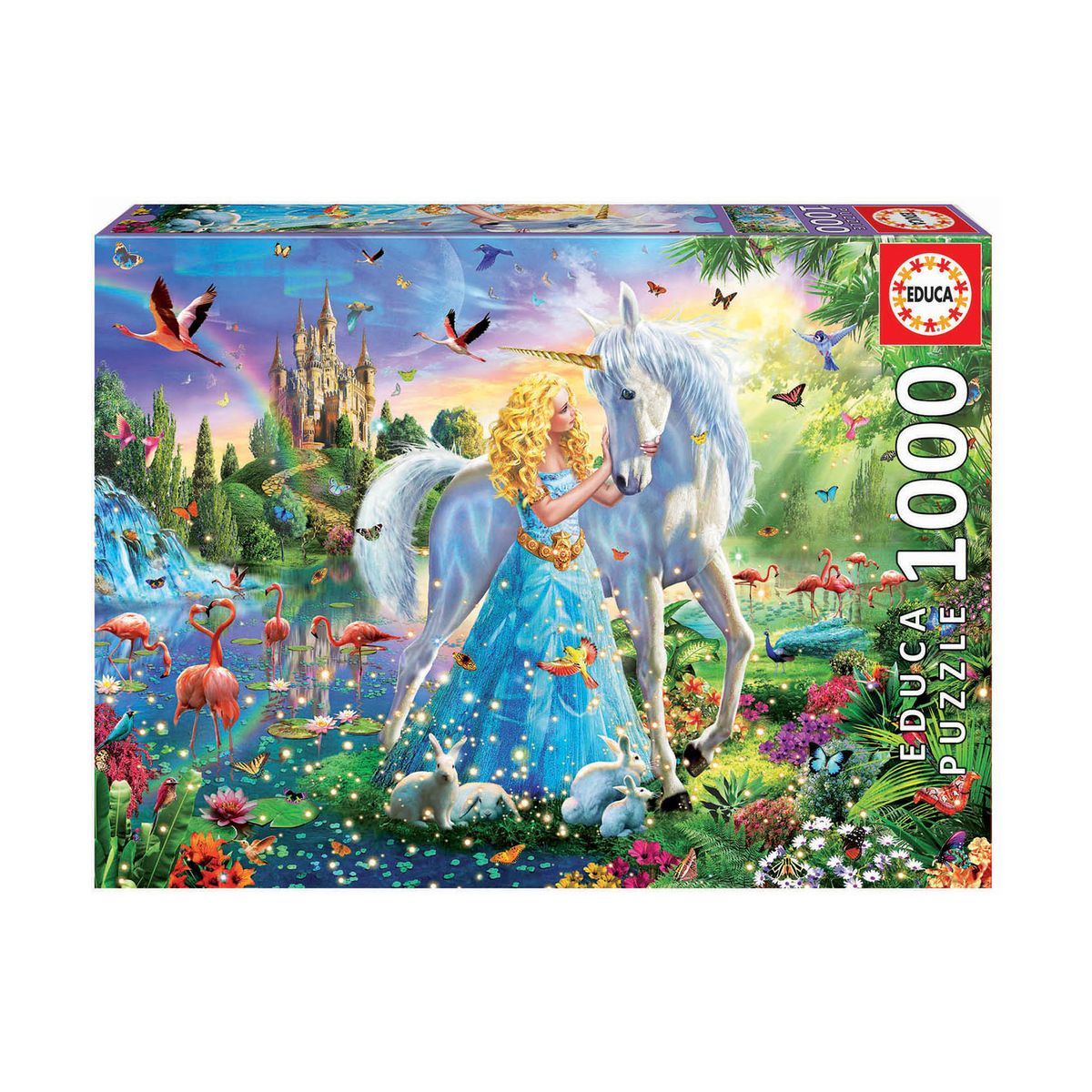 The Princess and the Unicorn - 1000 piece puzzle