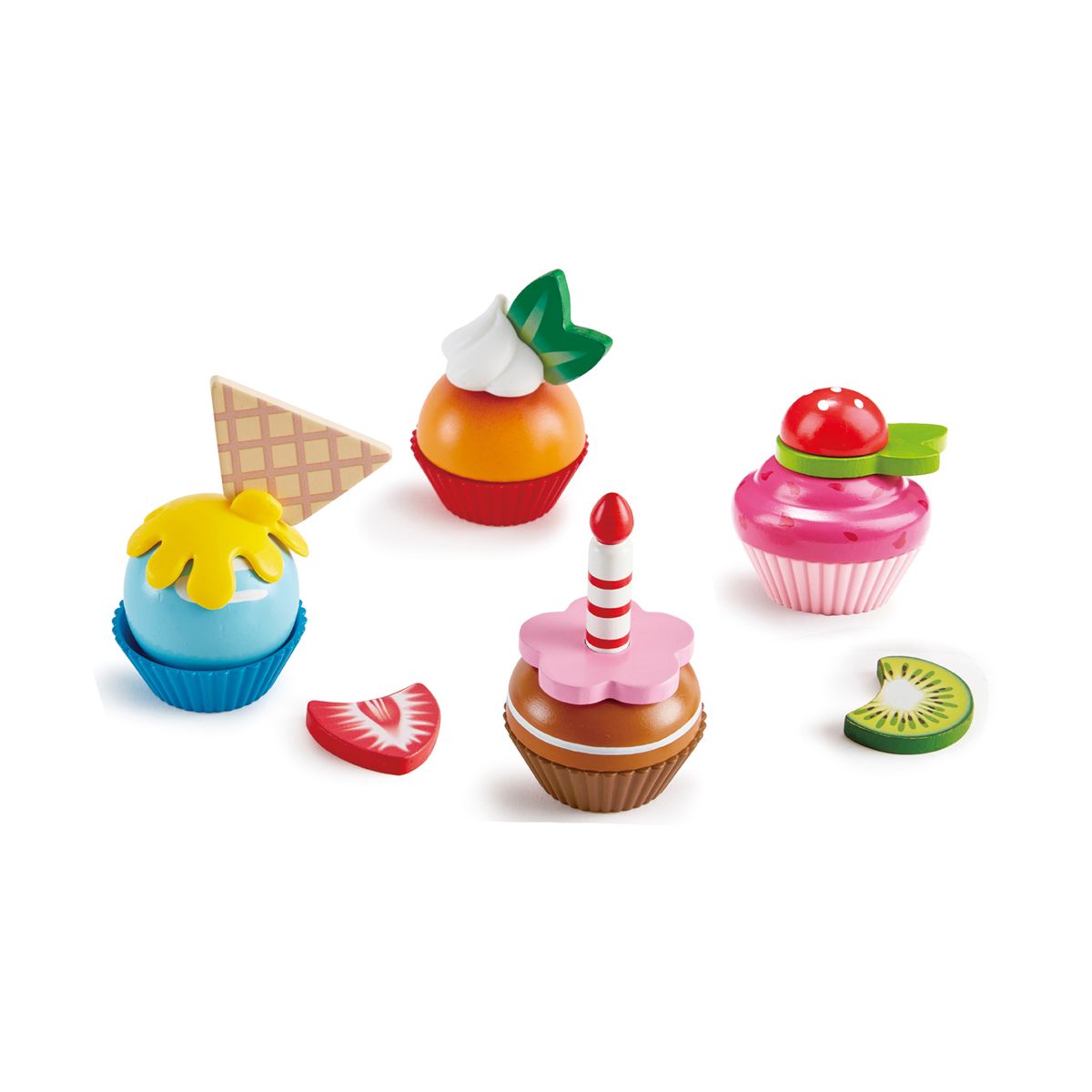Play set, Hape, Tartlets, 18 pieces