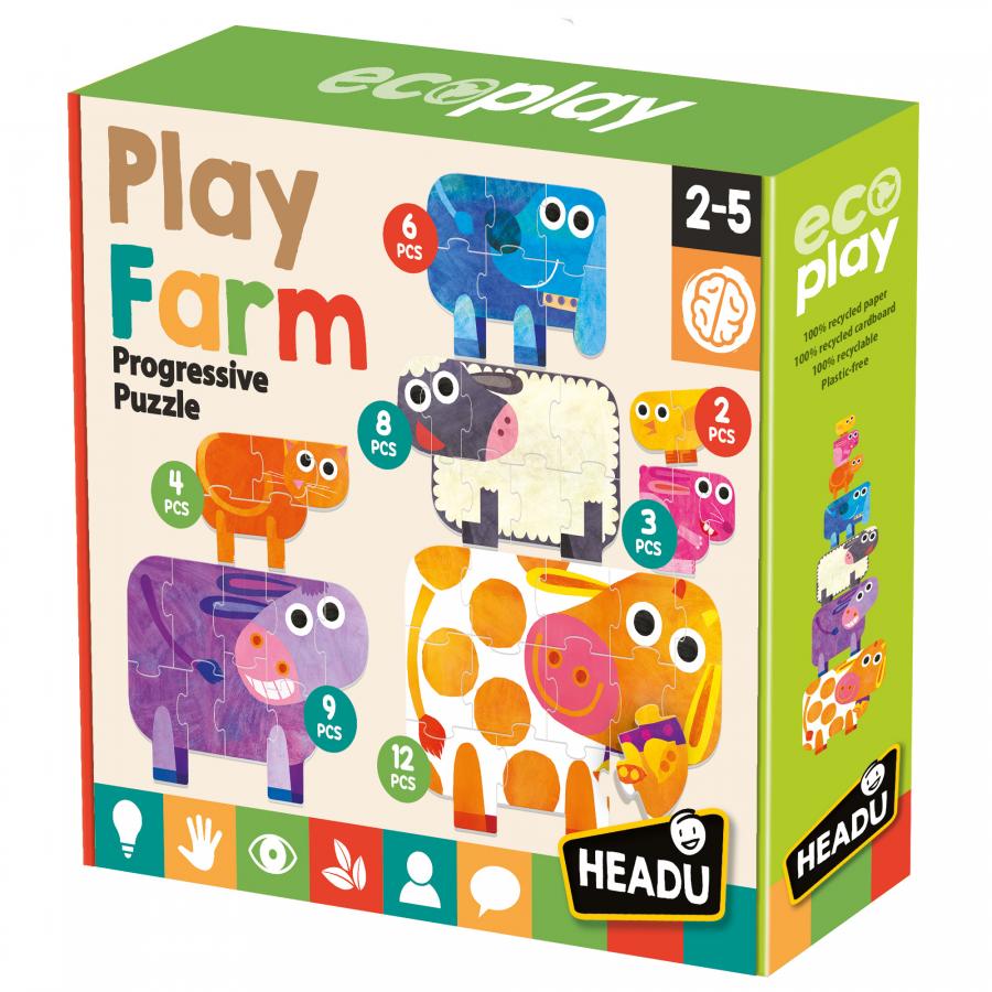 Progressive Puzzle - Farm