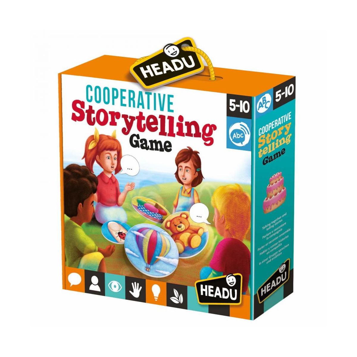 Cooperative storytelling game for kids