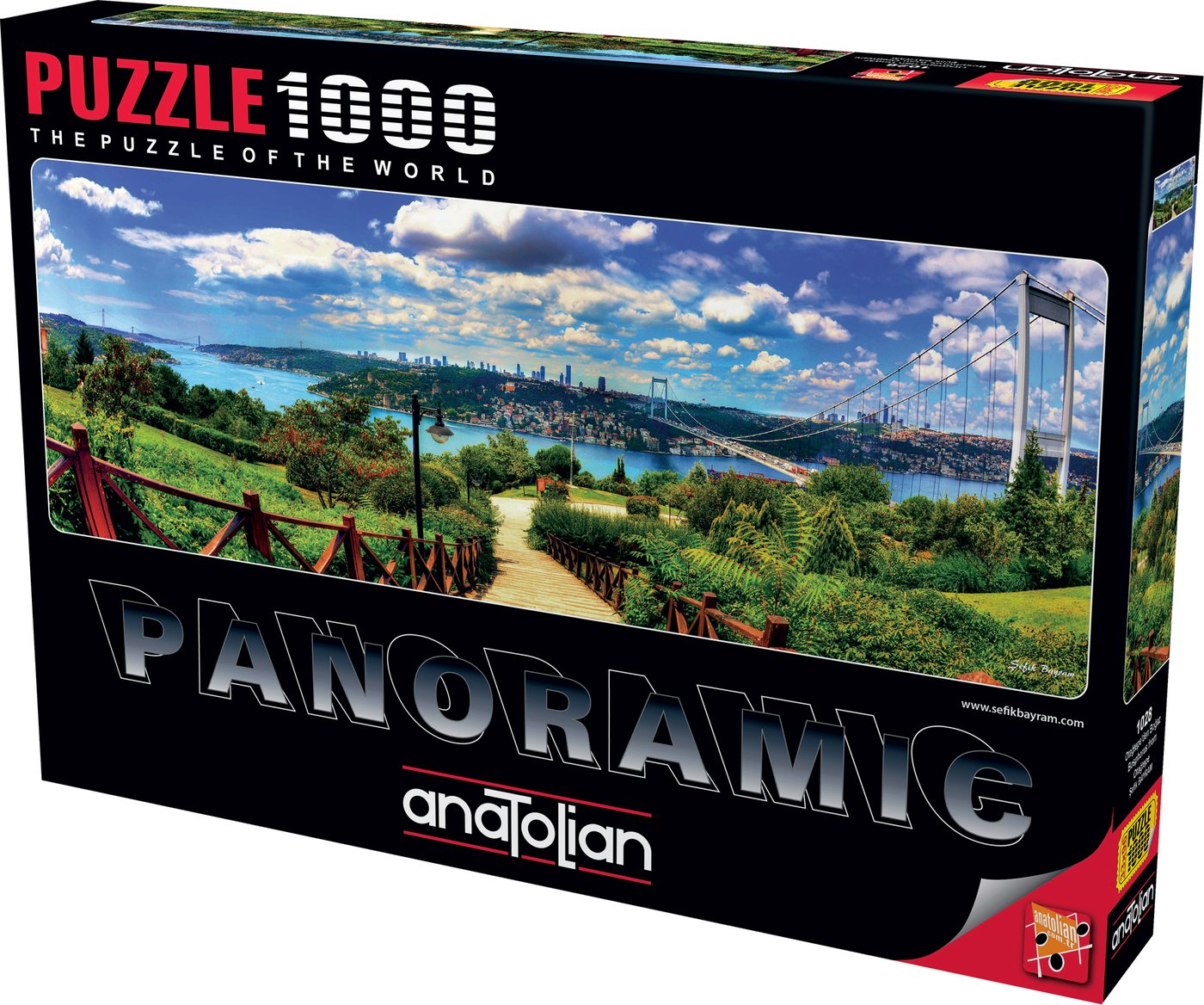 Puzzle, Anatolian, Vedere Bosfor, 1000 de piese
