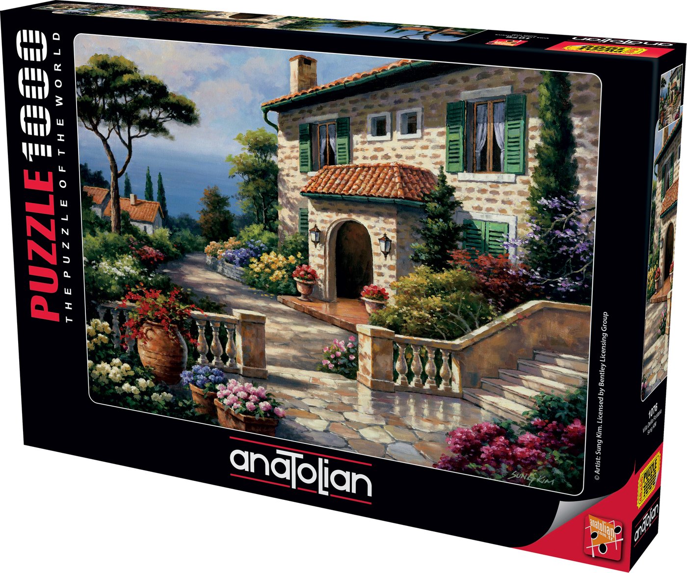 Puzzle, Anatolian, Villa della Fontana, 1000 de piese