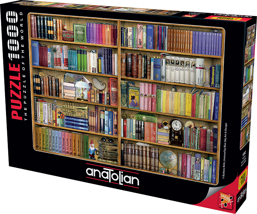 Puzzle, Anatolian, Bibliotecă, 1000 de piese