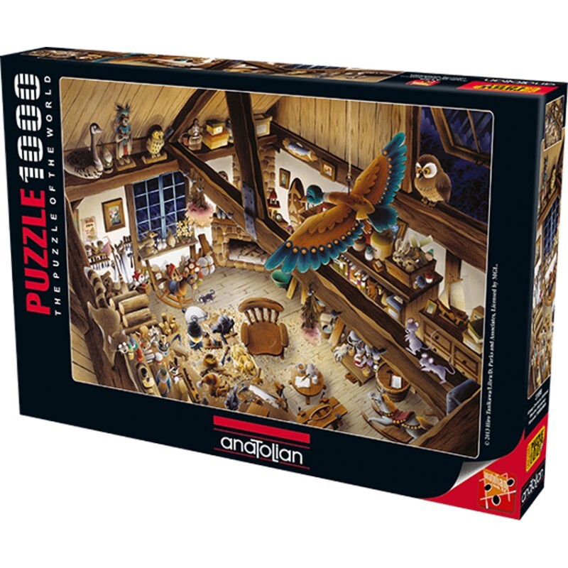Puzzle, Anatolian, Wooden Toys Workshop, 1000 pieces