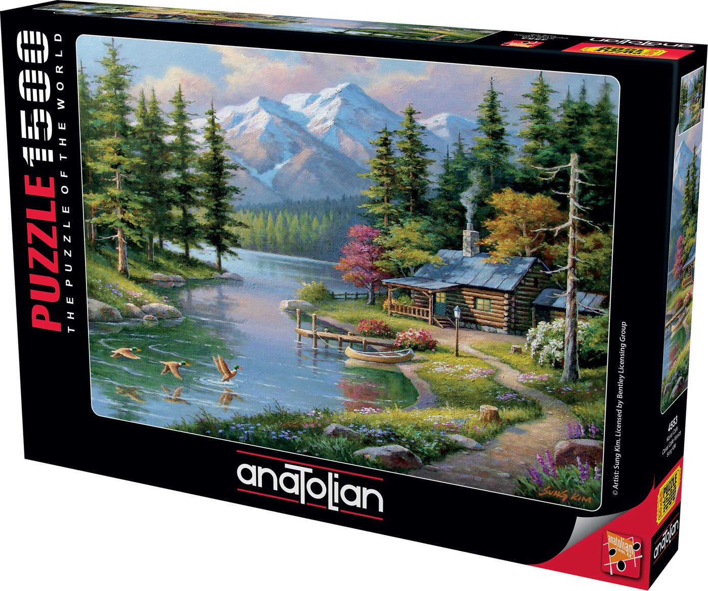 Puzzle, Anatolian, Canoe de agrement, 1500 de piese