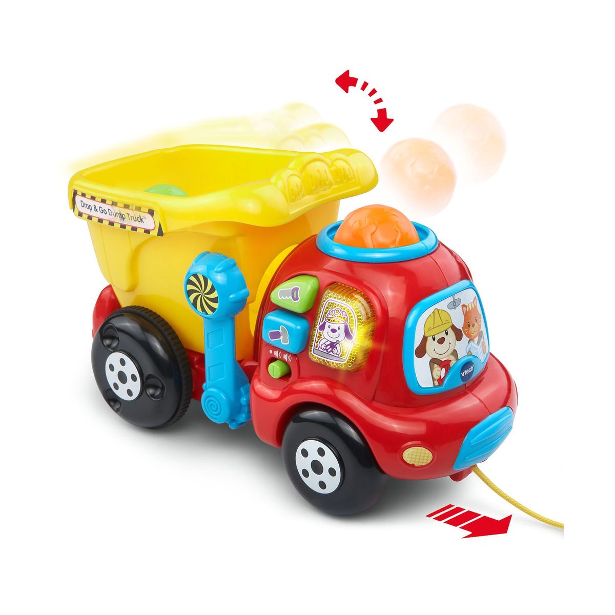 Jucărie interactivă, Vtech, Camion muzical de tractat