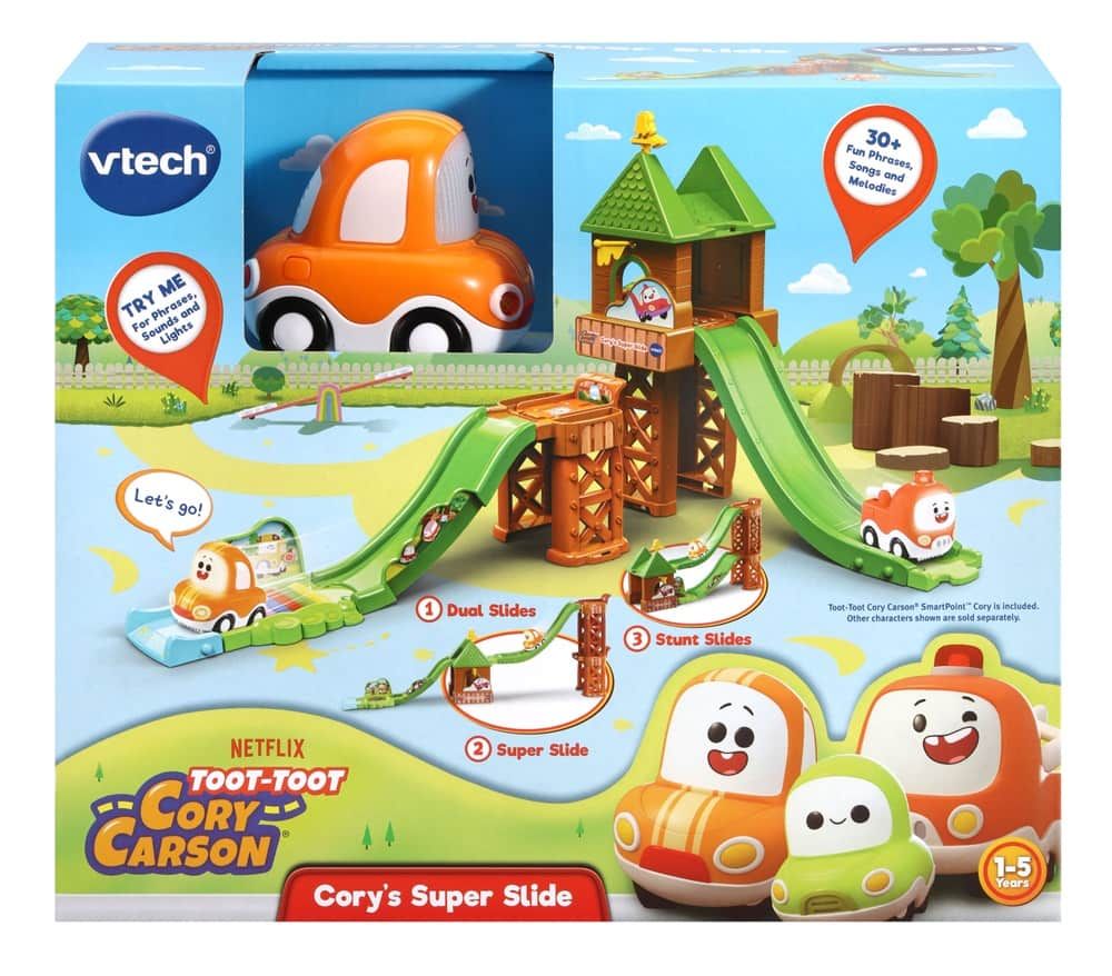 Jucarie interactiva, Toboganul distractiv al lui Cory Carson, Vtech, Multicolor