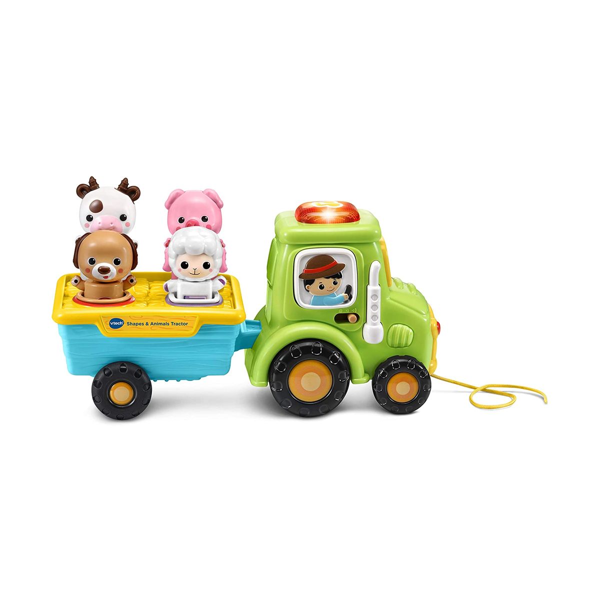 Tractor with animals