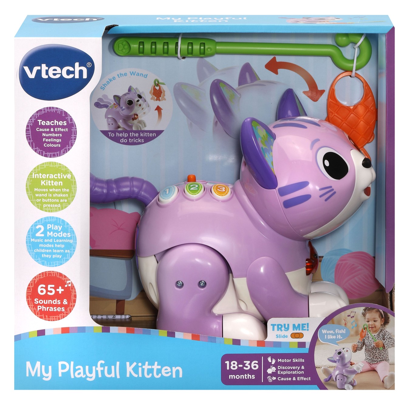 Jucarie interactiva, Vtech, Pisoi, Violet