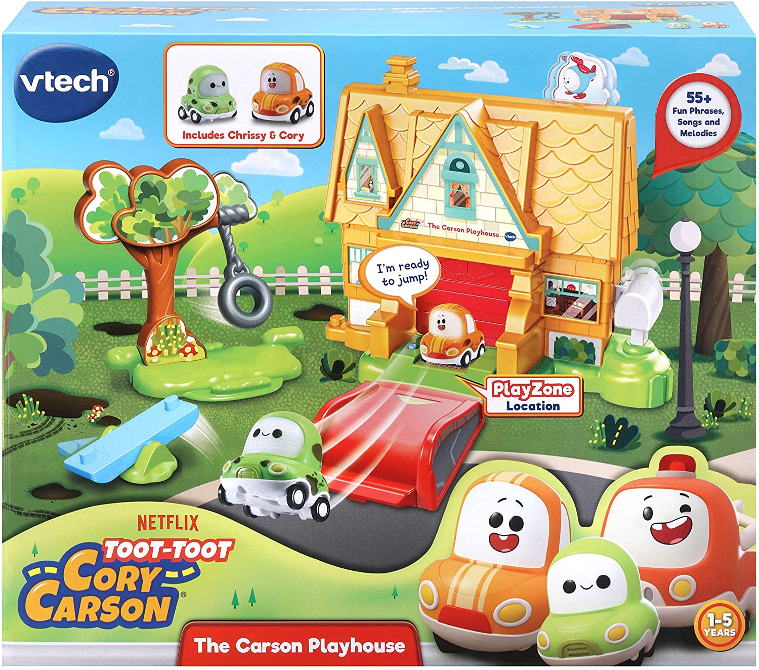 Jucarie interactiva, Vtech, Casa de joaca a lui Corey Carson, Multicolor